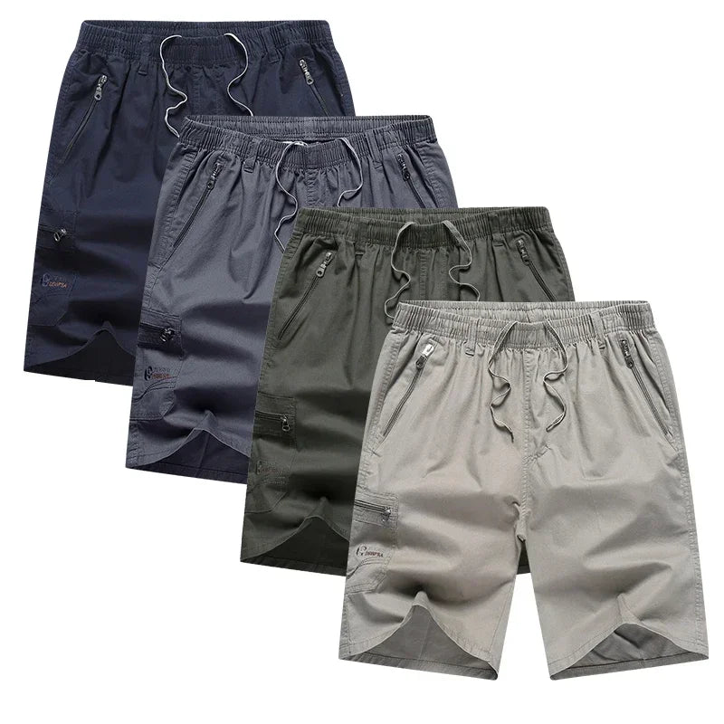 Sommer Baumwolle Multi-Pocket Tactical Casual Shorts Hose