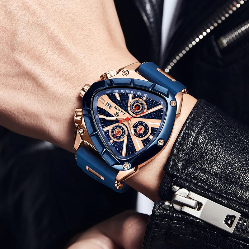 Neue modische Militär-Silikonuhr
