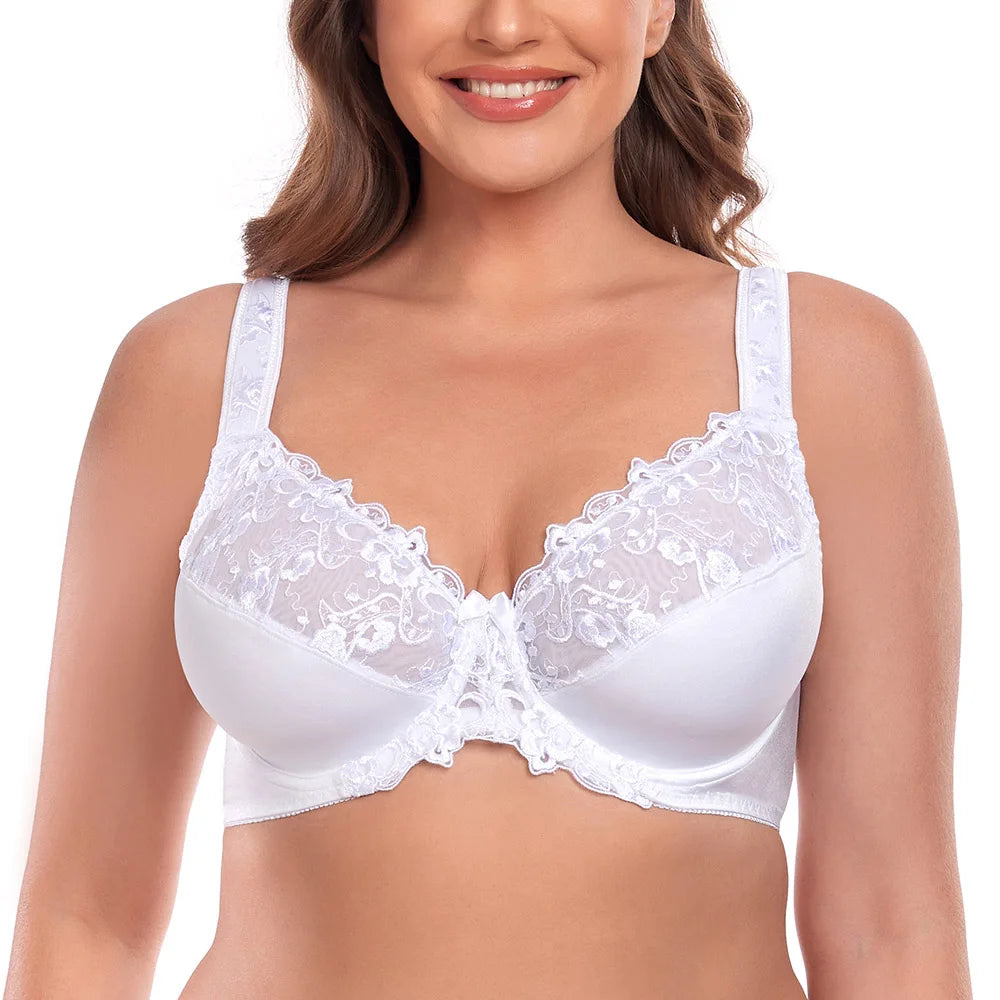 2025 New Women Large Cup Minimizer Bra