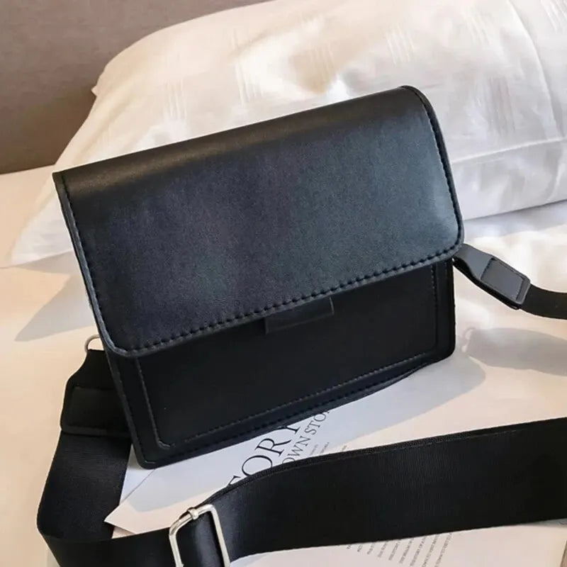 Classic Designer PU Leather Crossbody Bag for Women