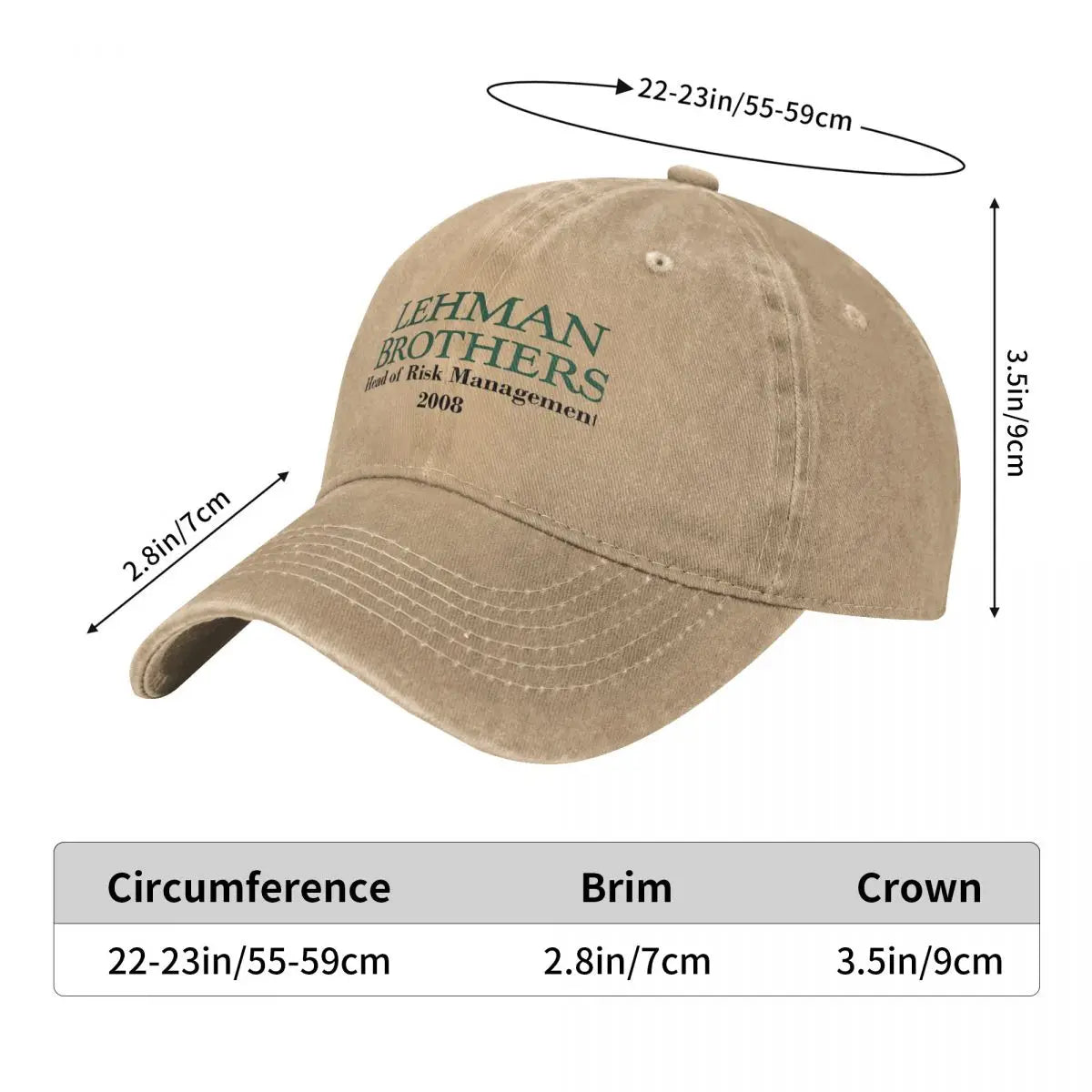 New Lehmans Brothers Baseball Cap