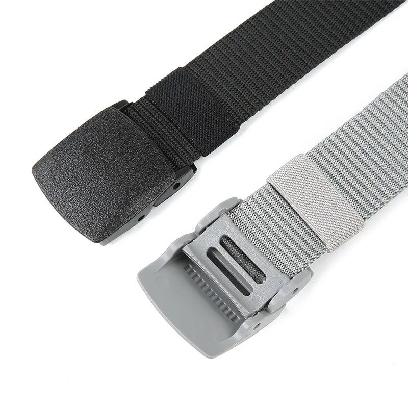 Men's Automatic Buckle Nylon Belt