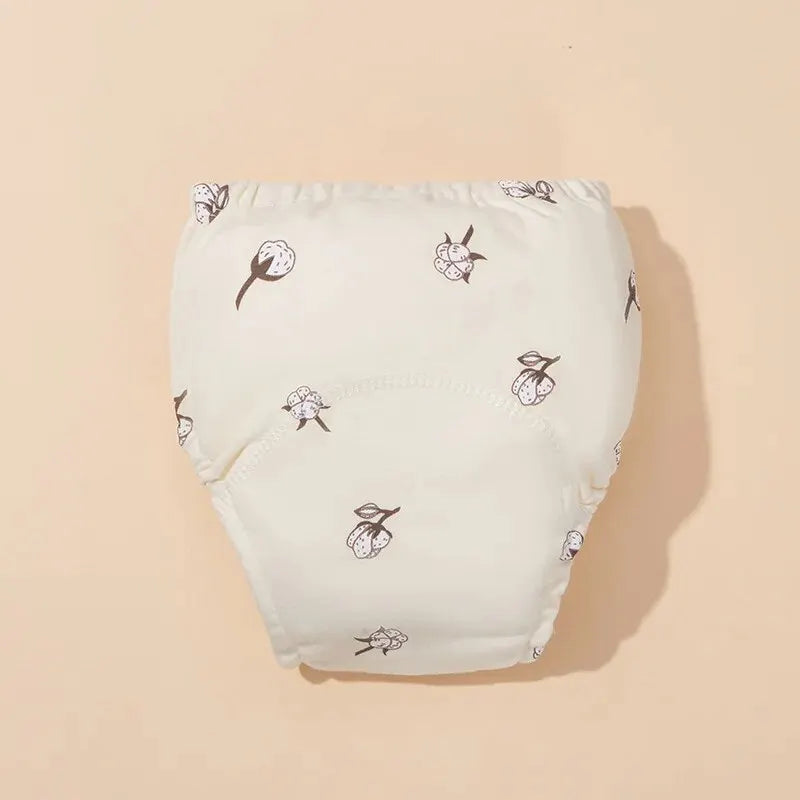 6 Layer Waterproof Reusable Cotton Baby Training Pants
