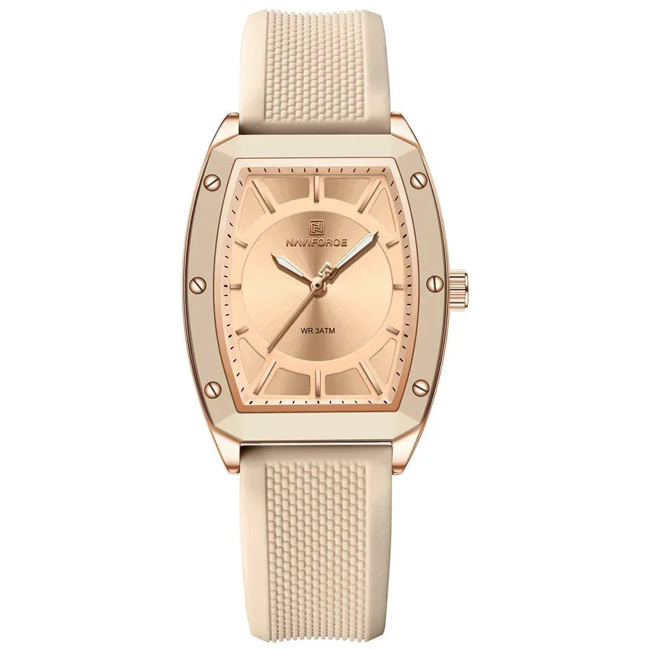 Top Brand Women Tonneau Fashion Quartz Watch