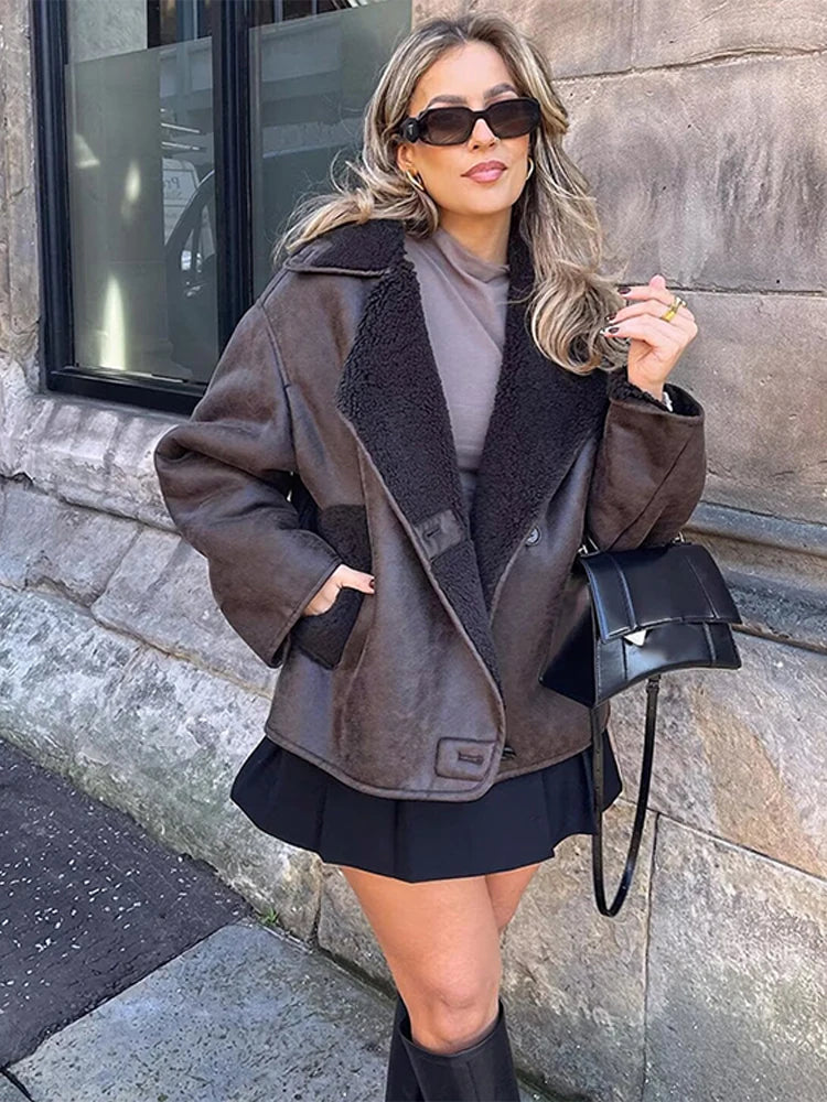 New Lamb Wool Suede Jacket