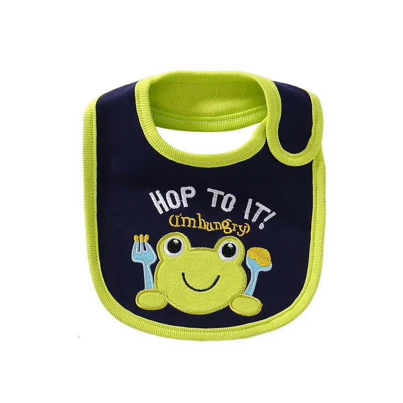 2pcs newborn Baby saliva bib