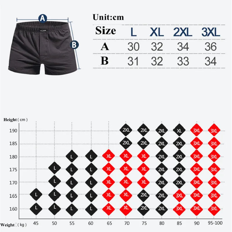 New Men's Casual Cotton Underwear