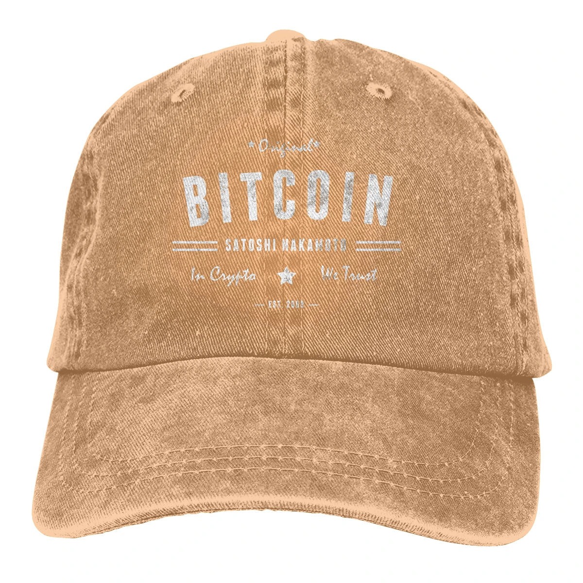 Original Satoshi BTC Crypto Baseballmützen