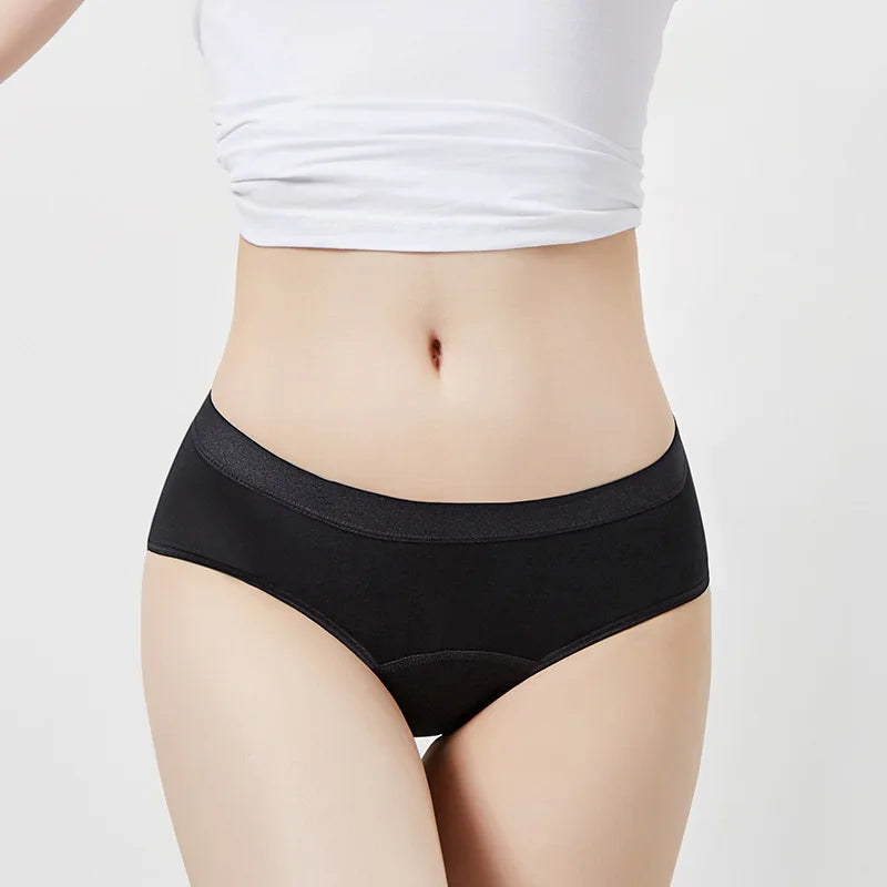 Women Period Cycle Viscose Bamboo Cotton Panties