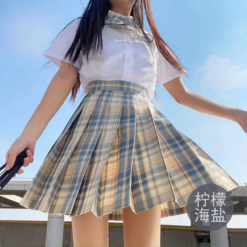 Hohe Taille Weiß Rosa Kawaii Harajuku Goth Y2k Rock
