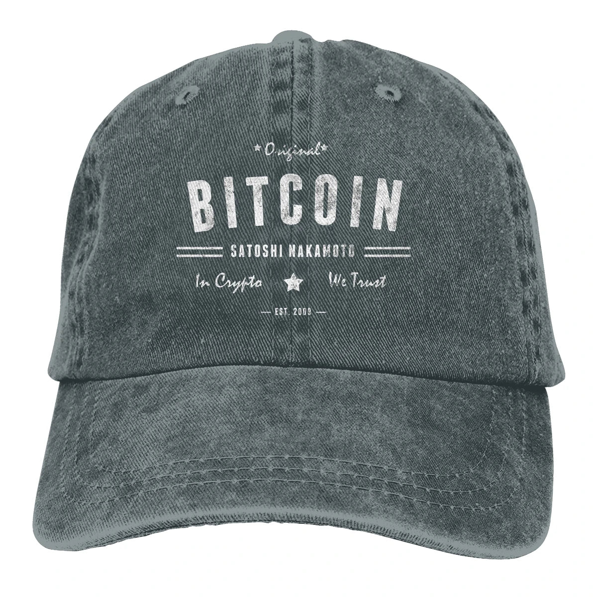 Original Satoshi BTC Crypto Baseballmützen