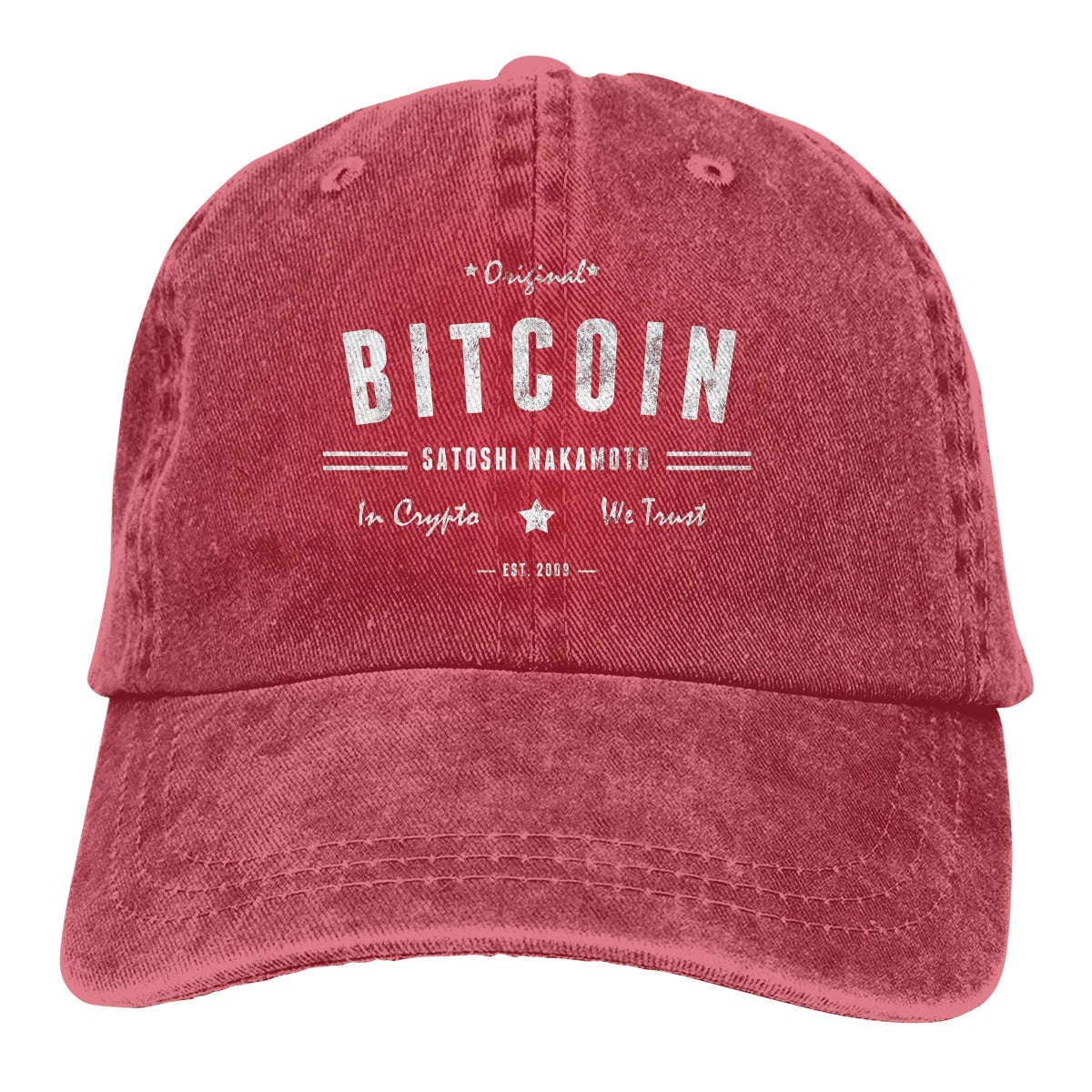 Original Satoshi BTC Crypto Baseballmützen