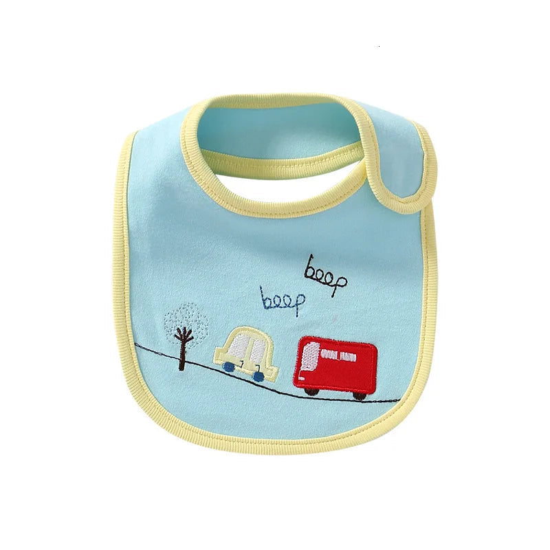 2pcs newborn Baby saliva bib