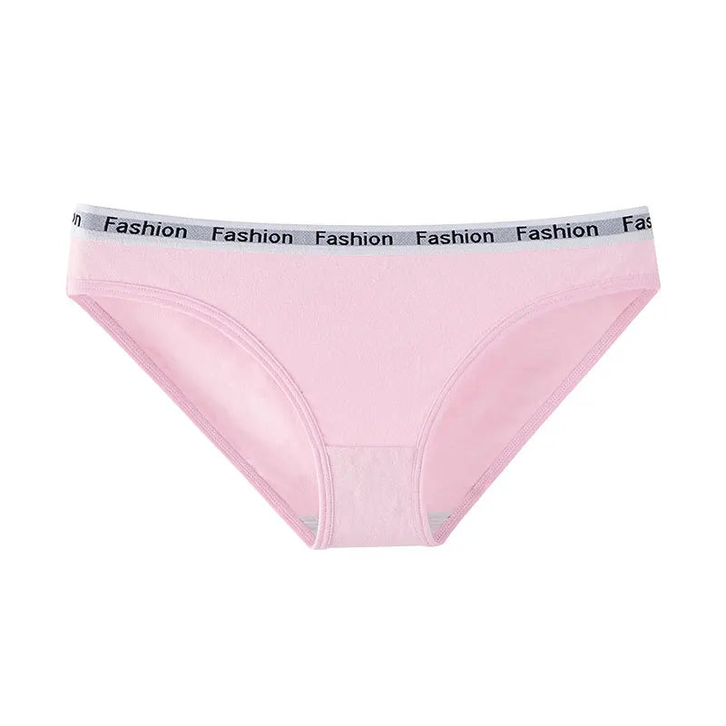 New female causal briefs letters print panty