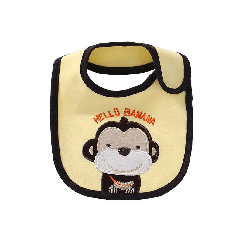 2pcs newborn Baby saliva bib