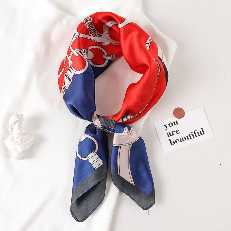 2025 New Spring Square Neck Scarf