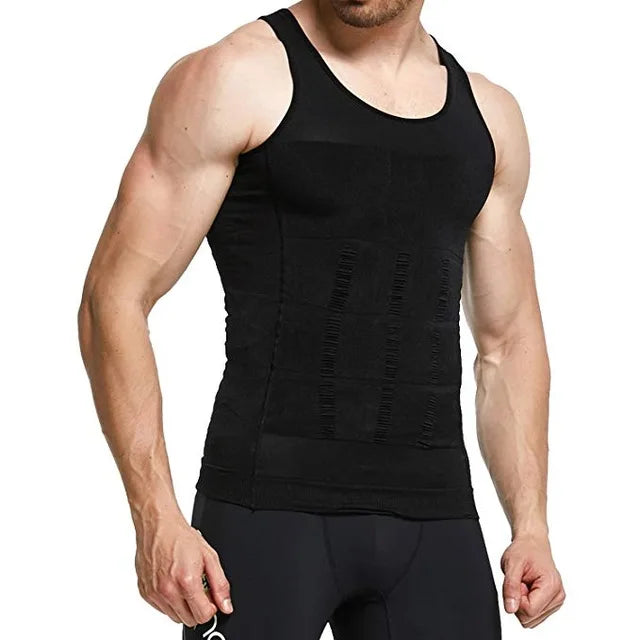 Schlankmachendes Shaper-Haltungsunterhemd für Herren