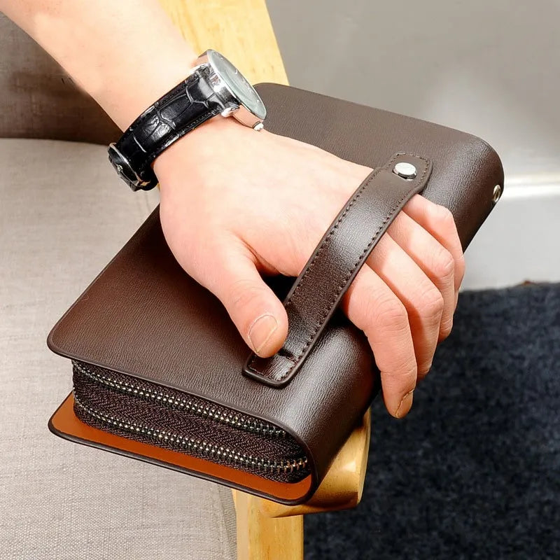 New Men long Large Purse