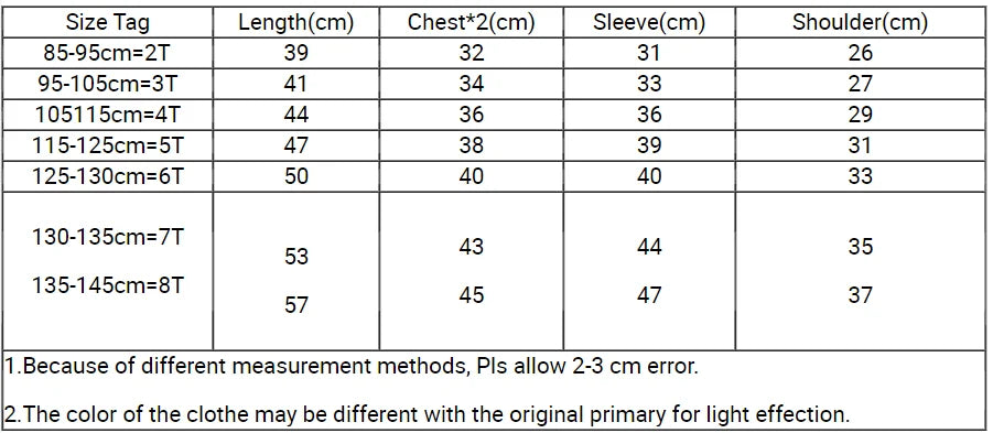 2-8T Camouflage Children Clothing