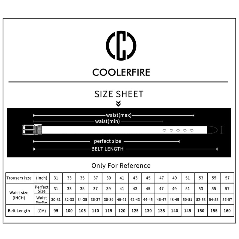 New Business Dress Belts