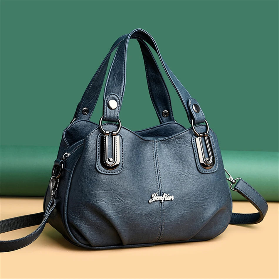 High Quality Soft Leather Ladies Shoulder Crossbody Bags