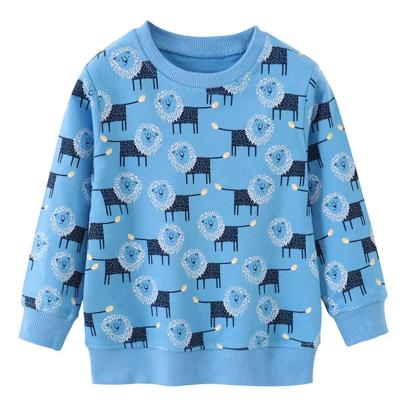 Rockets Print Autumn Winter Kids Clothes