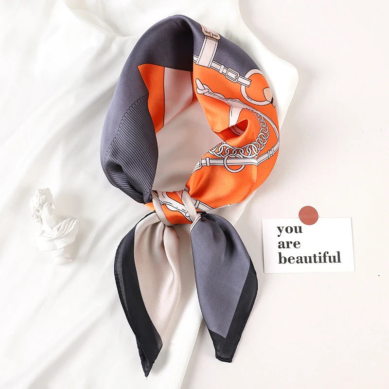 2025 New Spring Square Neck Scarf