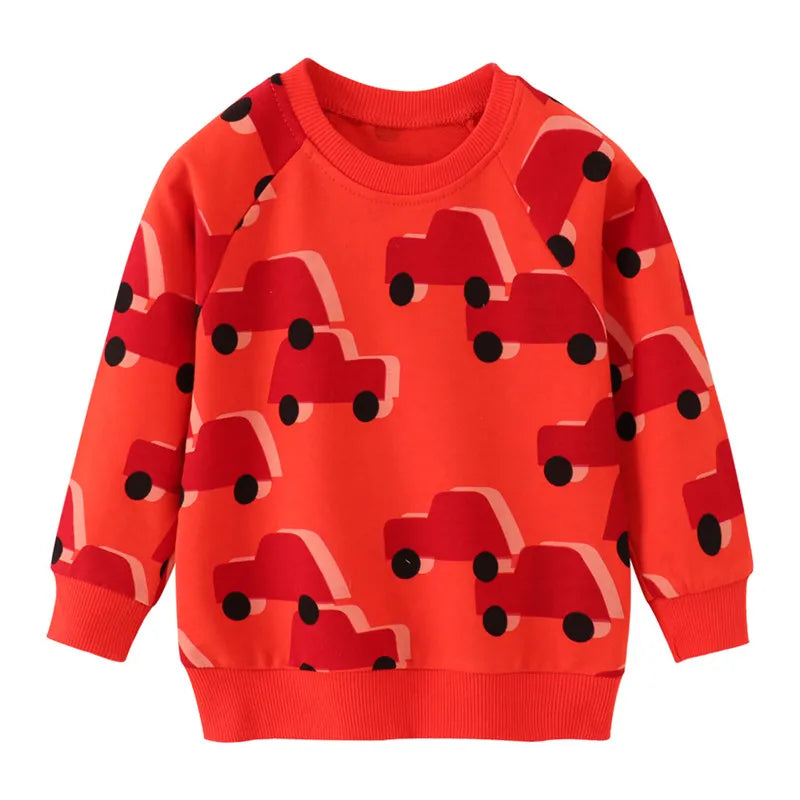 Rockets Print Autumn Winter Kids Clothes