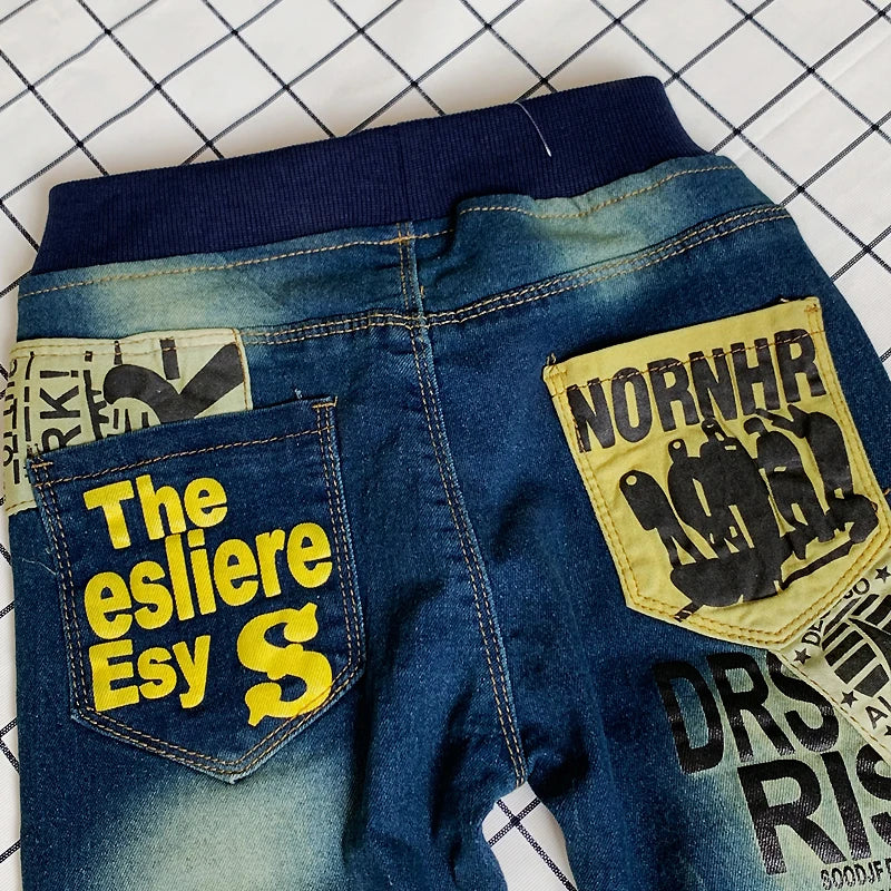 New Child Denim Long Pants