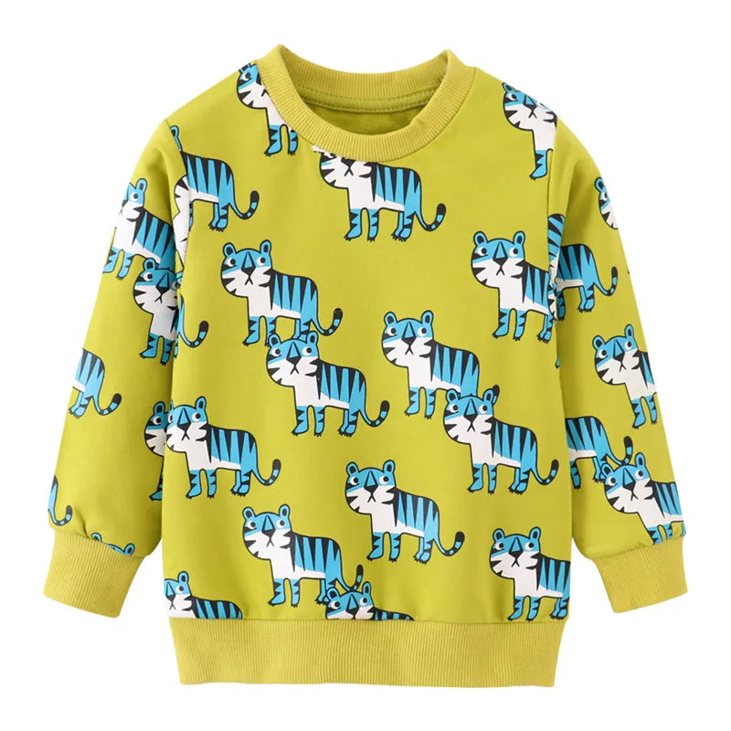 Rockets Print Autumn Winter Kids Clothes