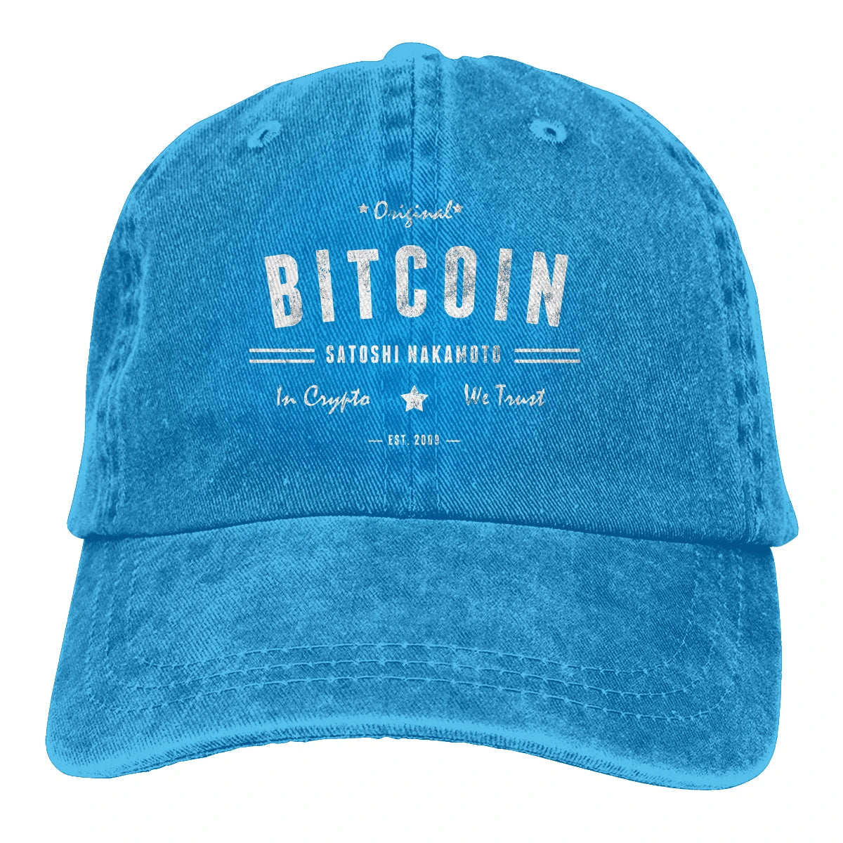 Original Satoshi BTC Crypto Baseballmützen