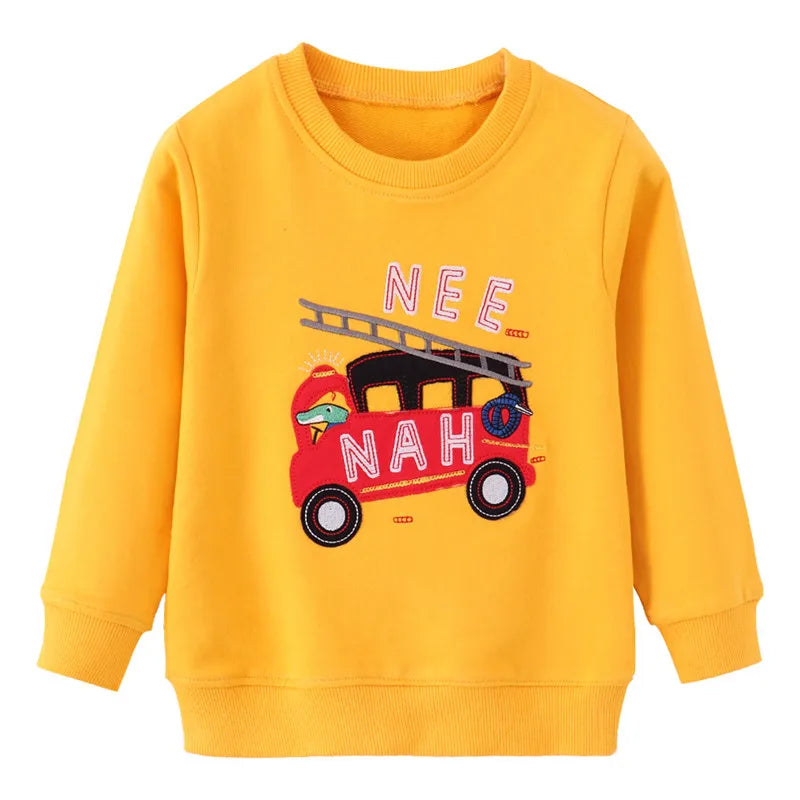 Rockets Print Autumn Winter Kids Clothes