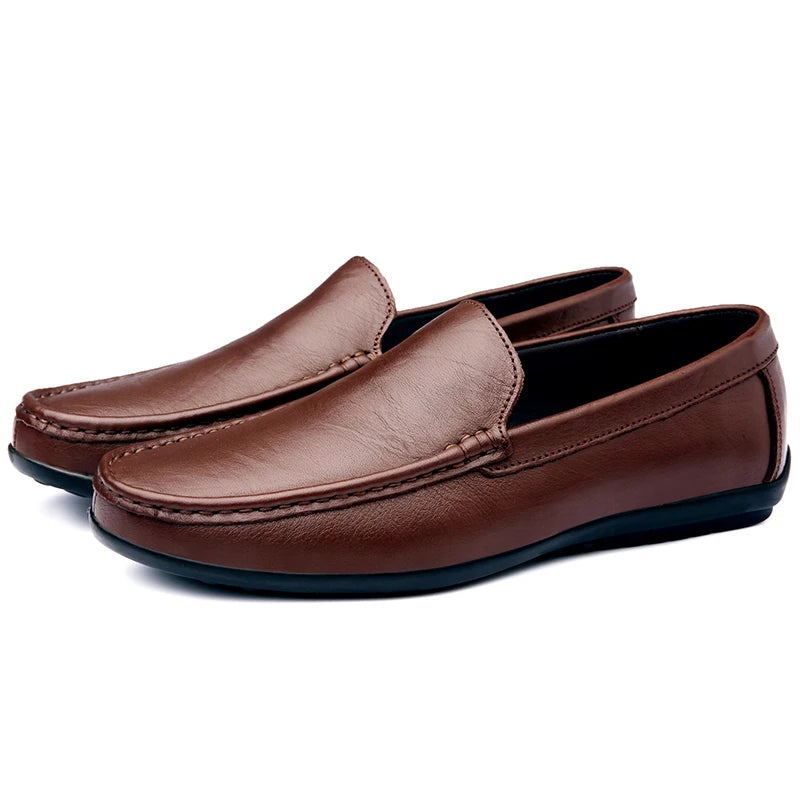 Mens Moccasins Flat Shoes