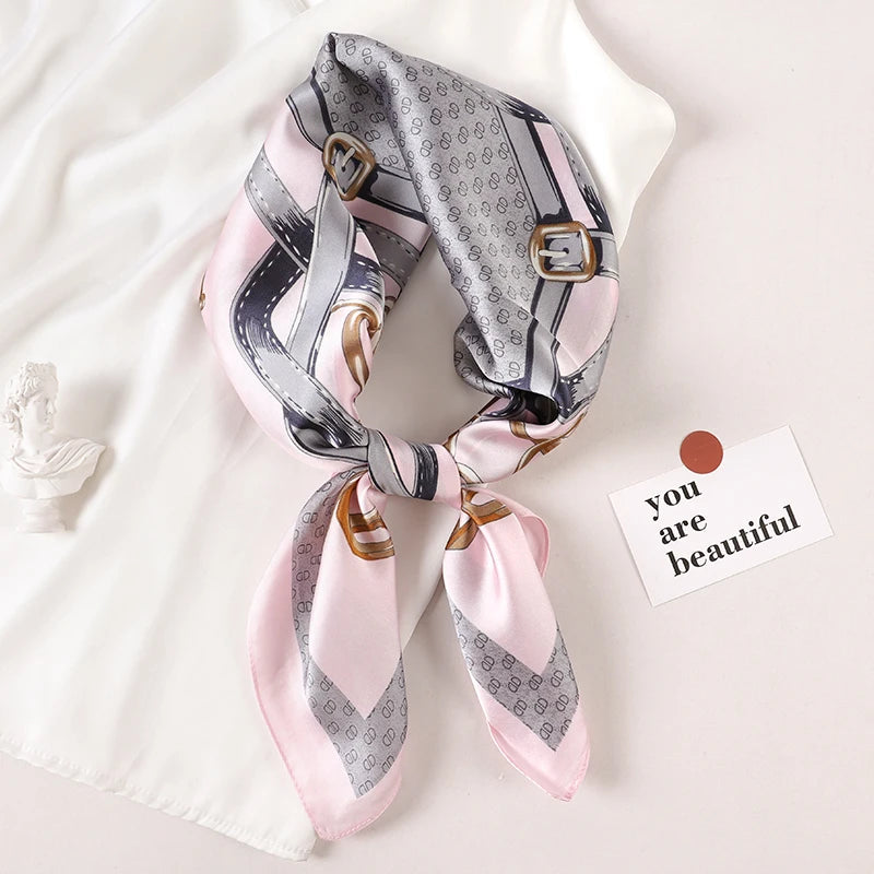 2025 New Spring Square Neck Scarf