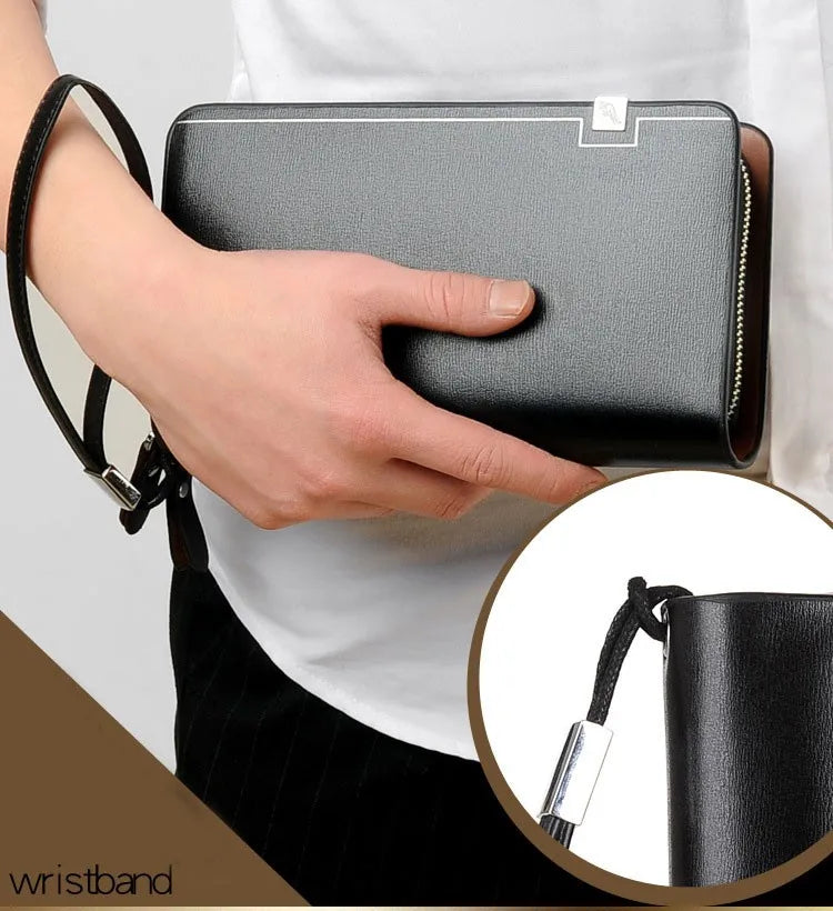 New Men long Large Purse