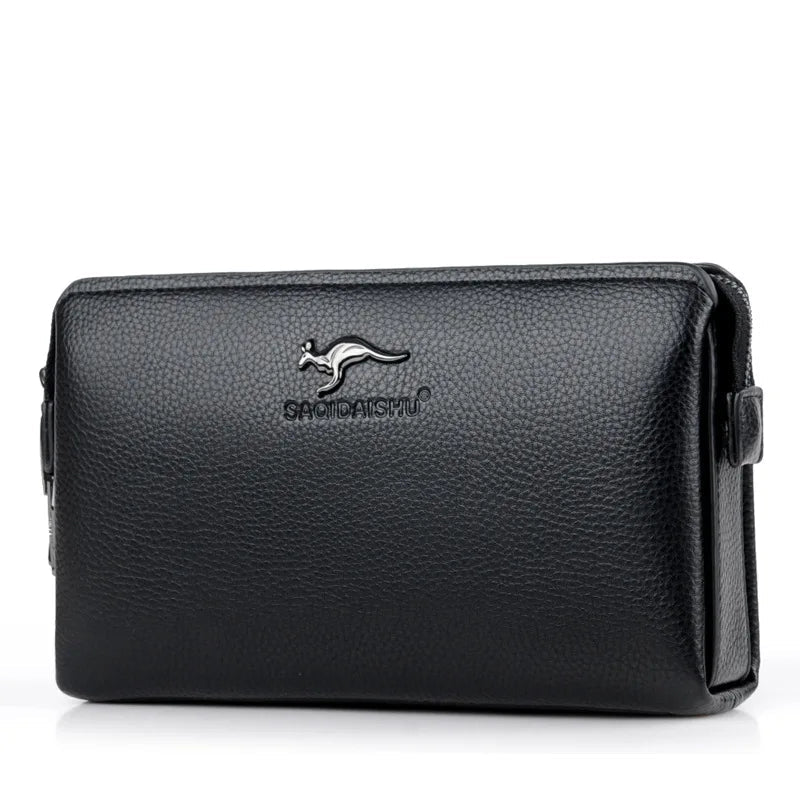 Herren-Clutch mit Diebstahlschutz und Passwortschloss