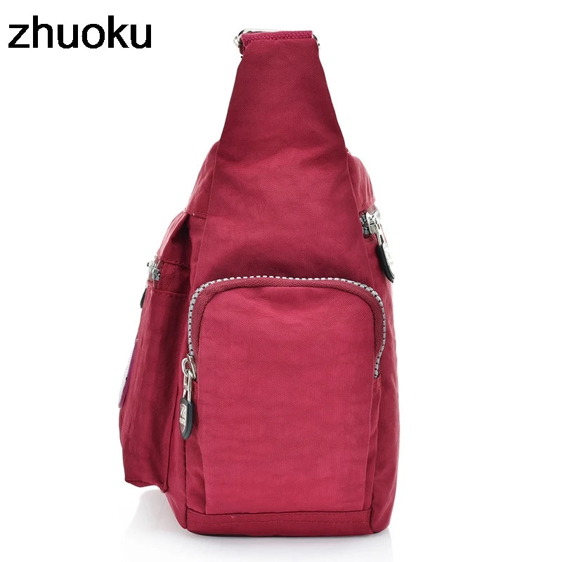 Top-griff Umhängetasche Nylon Weibliche Casual Tote Hobos