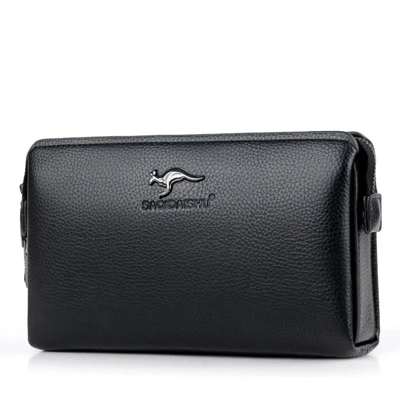 Herren-Clutch mit Diebstahlschutz und Passwortschloss