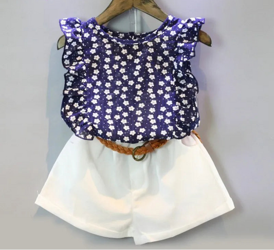 Summer Toddler Girl Clothing Set