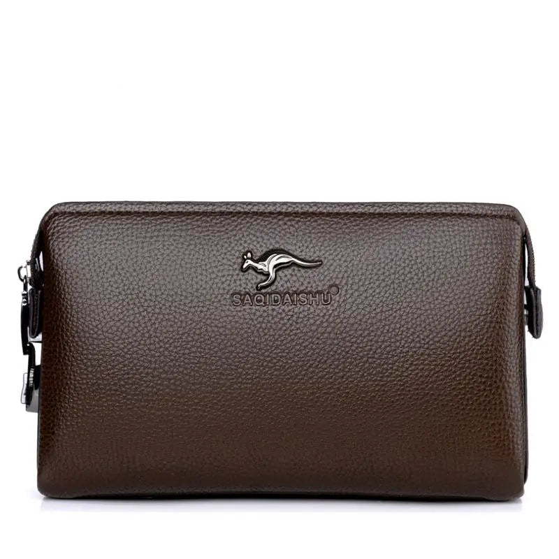 Herren-Clutch mit Diebstahlschutz und Passwortschloss