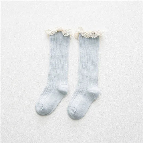Children's Knee Lace Cheap Stuff  Ruffle Socks