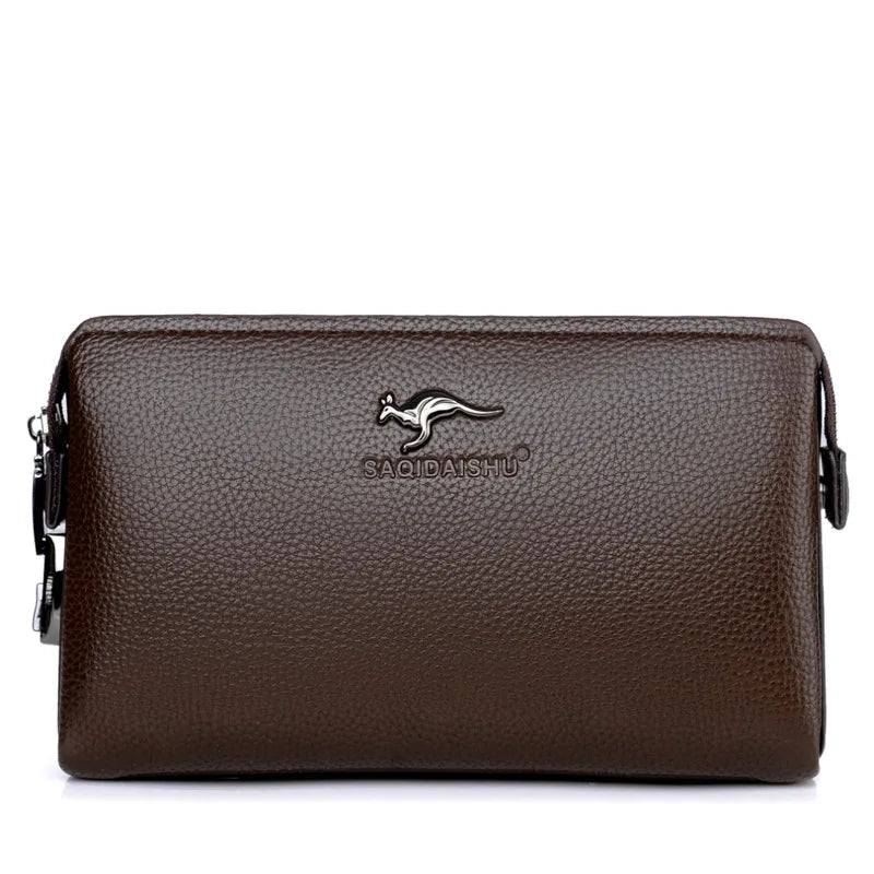 Herren-Clutch mit Diebstahlschutz und Passwortschloss