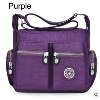 Top-griff Umhängetasche Nylon Weibliche Casual Tote Hobos