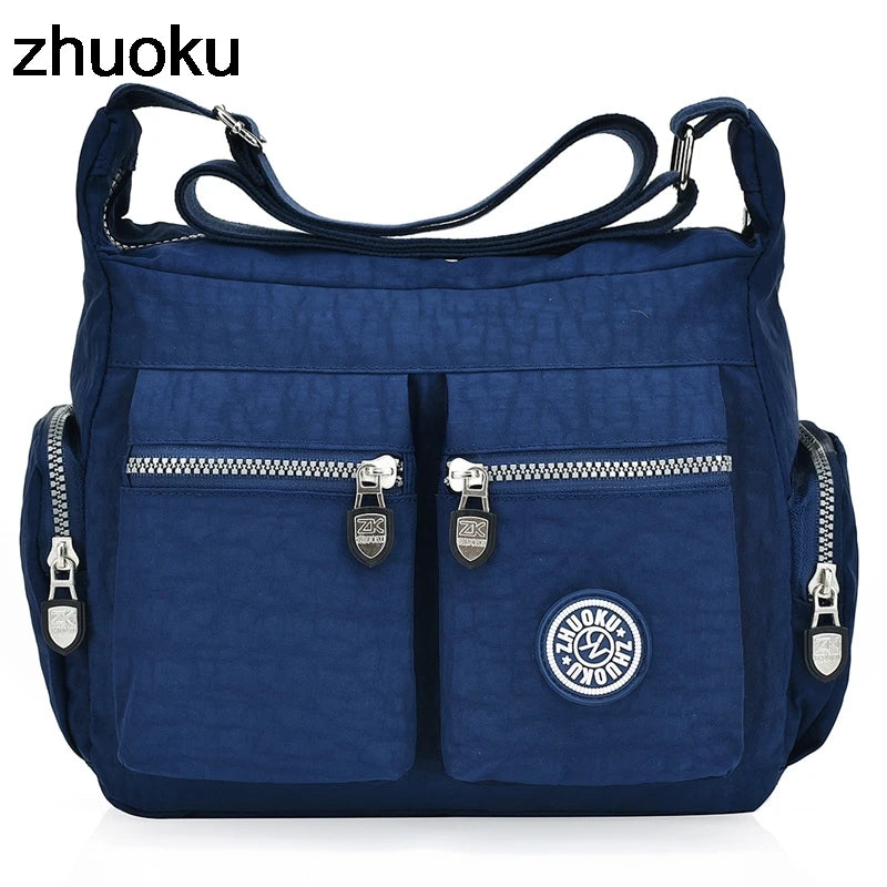 Top-griff Umhängetasche Nylon Weibliche Casual Tote Hobos
