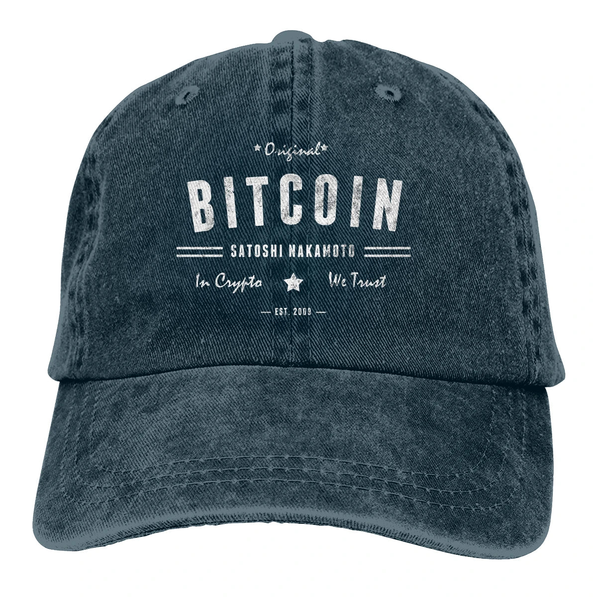 Original Satoshi BTC Crypto Baseballmützen