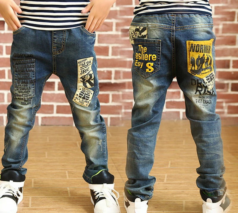 New Child Denim Long Pants