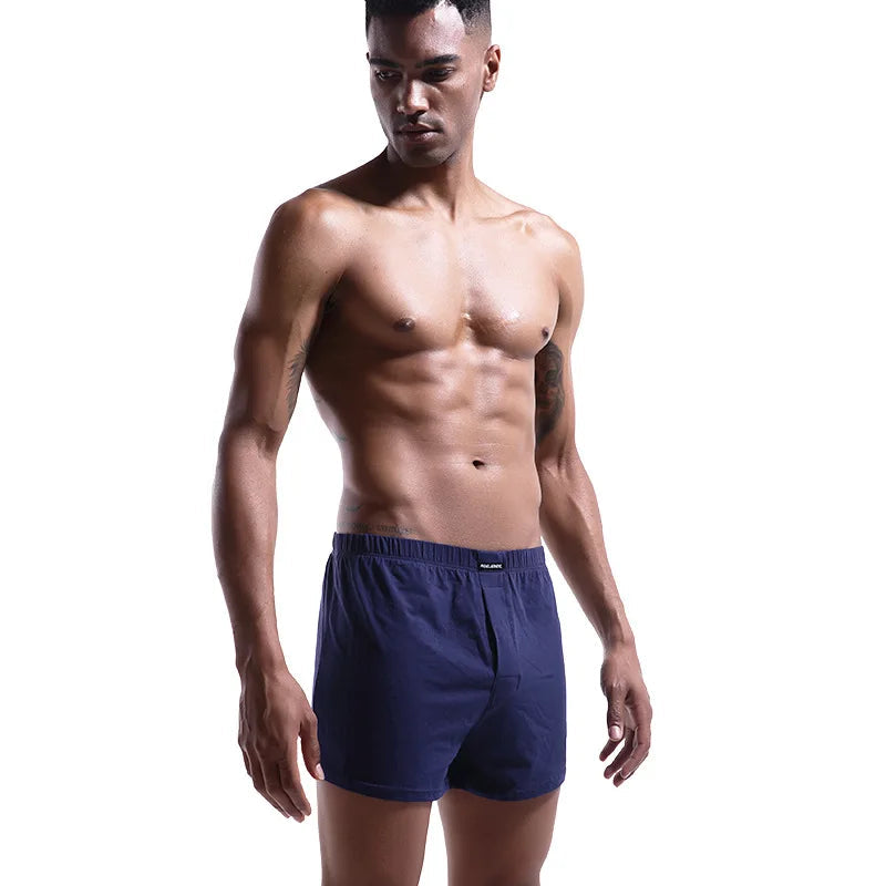 Weiche, elastische, bequeme und atmungsaktive Baumwollshorts für Herren