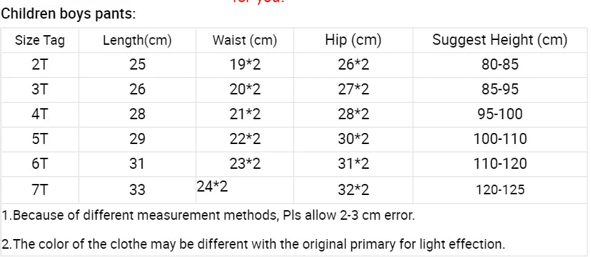 New Jumping Meters 2-7T Children's Shorts