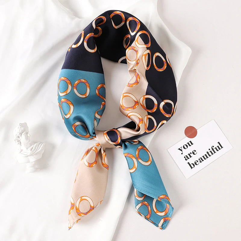 2025 New Spring Square Neck Scarf