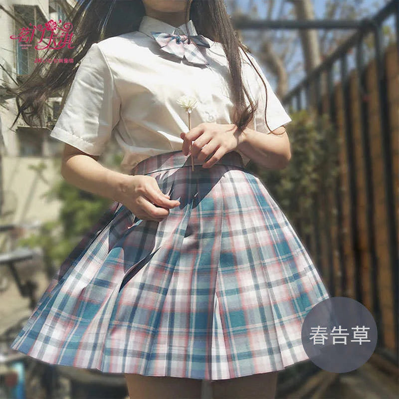 Hohe Taille Weiß Rosa Kawaii Harajuku Goth Y2k Rock